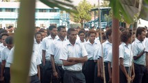 school kids in Papua New Guinea 