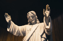 Jesus statue 