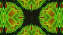 Pattern Kaleidoscope Abstract Design Loop	