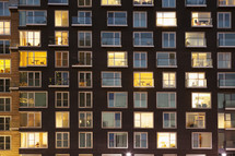 apartment building windows 