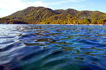 blue lagoon in Kho Tao Bay 