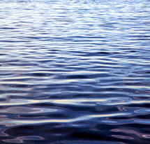 water surface  in a lagoon 