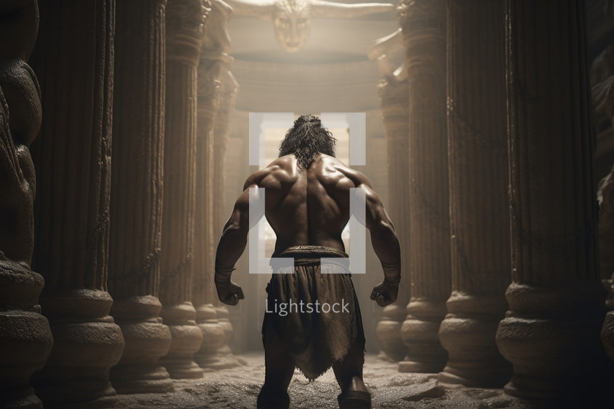 Samson the last of the judges of the ancient Israelites mentioned in the Book of Judges