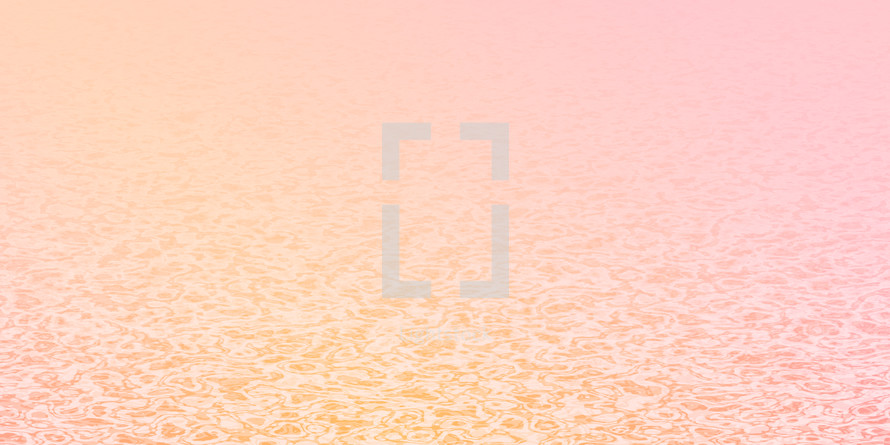 hazy peach and pink water surface abstract background