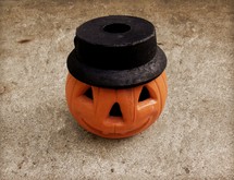 Jack-o-lantern pumpkin decoration