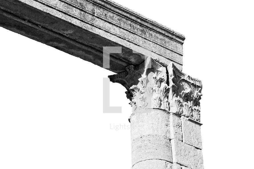 antique column 