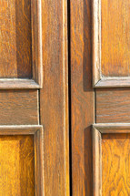 door panels closeup 