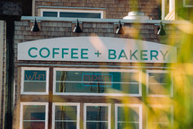 Coffee and Bakery sign 