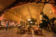 lobby in Toraja - Funeral, World heritage, Hotel-