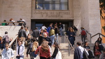 students at a European University 