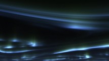 Animation Of Northern Lights On Black Background	