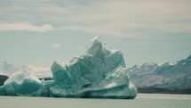 View Of Icebergs In Lago Argentino, Glaciers In Patagonia - POV