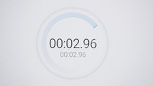 stopwatch counting up 