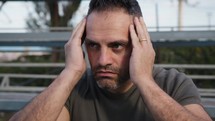 Man Does Head Massage For Headache