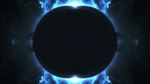 Black Hole Nebula Space Looped Animation
