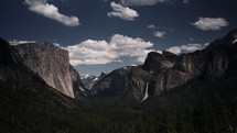 Yosemite Valley tunnel view at daytime