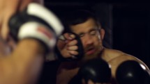 boxing in slow motion 
