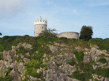 Clifton Observatory on Clifton Down hill in Bristol, UK