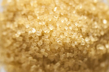 Sugar crystals.