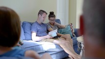 family home group Bible study 