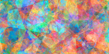 bright and colorful polygon seamless tile