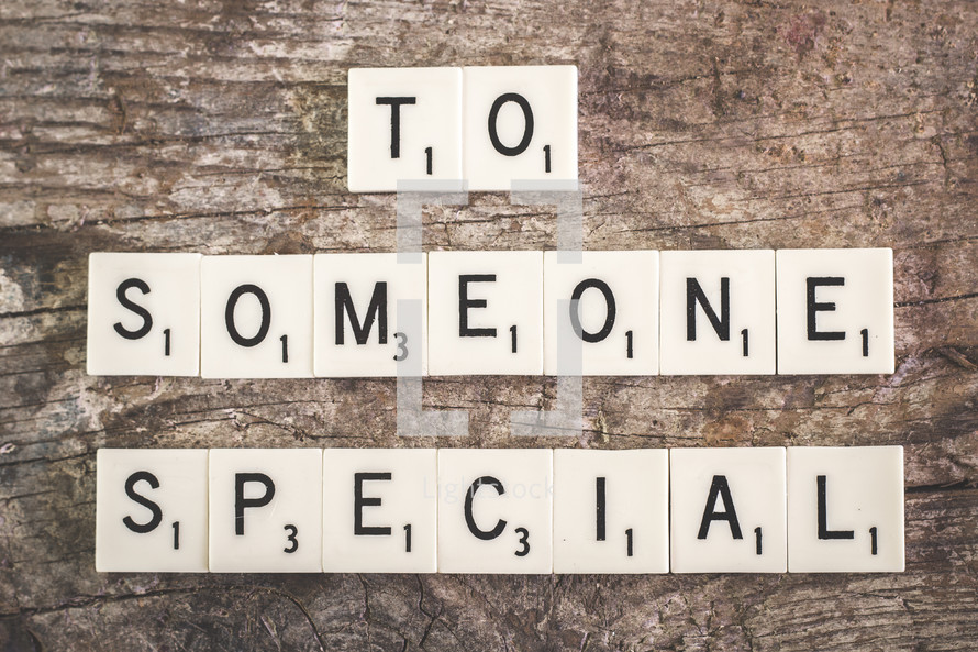 to someone special 