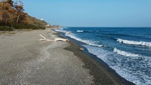 Abandoned Beach Of Capo Spartivento In Calabria