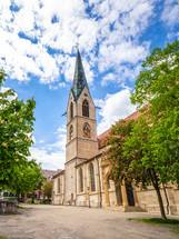 the chuch holy cross at Rottweil Germany