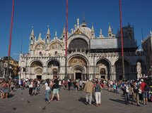 VENICE, ITALY - CIRCA SEPTEMBER 2016: Piazza San Marco (meaning St Mark square)