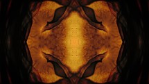 Abstract Kaleidoscope, Symmetrical Fractal Patterns