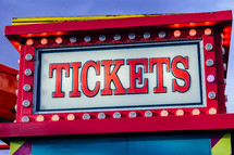 ticket booth at a fair 