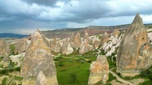 Cappadocia aerial view Awesome Background
