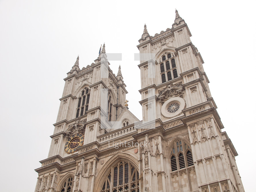 Westminster Abbey anglican church in London, UK