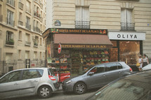 Market store in Paris 
