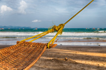hammock on a beach 