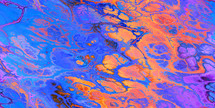 blue and orange marbleized background 