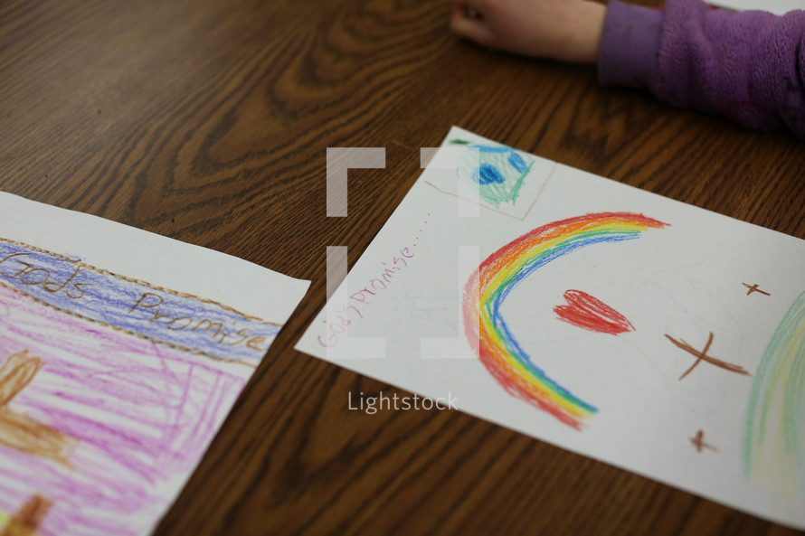 child coloring religious artwork 