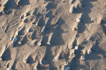 stones on a beach 