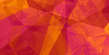 orange red pink abstract geometric backdrop