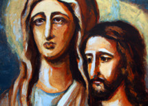 Jesus and Mary His Mother