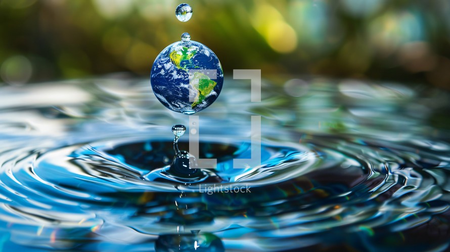 Earth and water