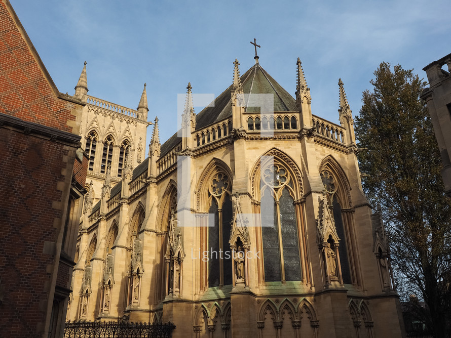 CAMBRIDGE, UK - CIRCA OCTOBER 2018: St John's College