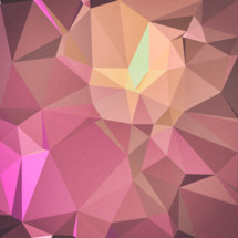 pink and yellow geometric background 