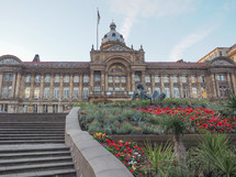 Victoria Square in Birmingham, England, United Kingdom