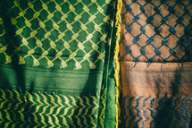 symbolic Arabian scarfs 