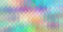 Colorful pastel diamond pattern background