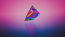 colorful prism shape 
