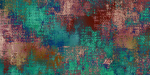 painted canvas texture in turquoise, pink, maroon, blue, green