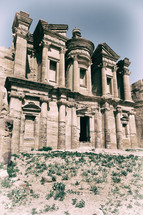 ancient monastery in Petra 