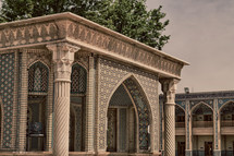 entrance to a mosque 